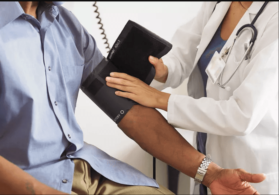 Community health screening event with medical partners