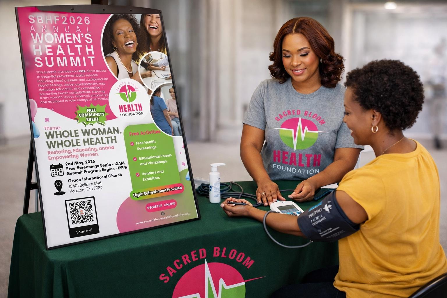 Diverse group of women supporting each other in community setting